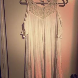 Beautiful flowing white dress